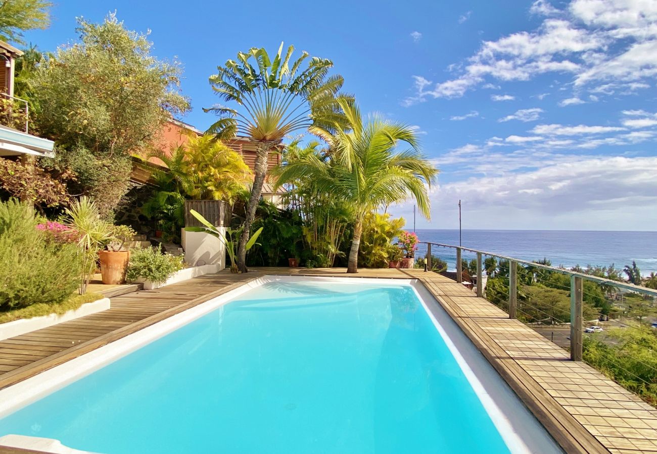 Villa in Saint-Gilles les Bains - *VILLA FLORAYA* - pool and ocean view