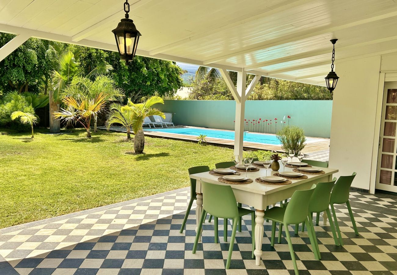 Villa in Saline les Bains - *VILLA FLEUR DE LUNE* - heated pool and lagoon